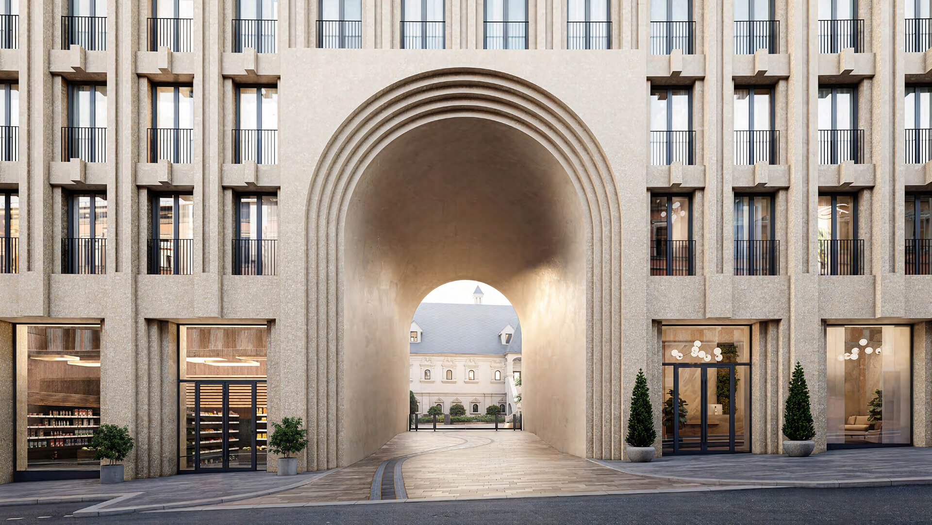 Архитектура ЖК «Рождественка 8»